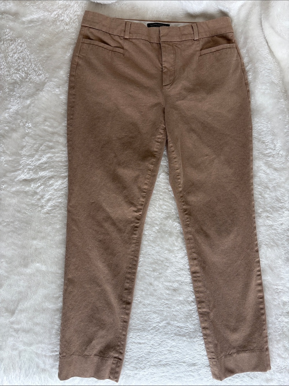 Banana Republic Sloan Beige Women’s  Pants | Size 6 - Picture 3 of 8